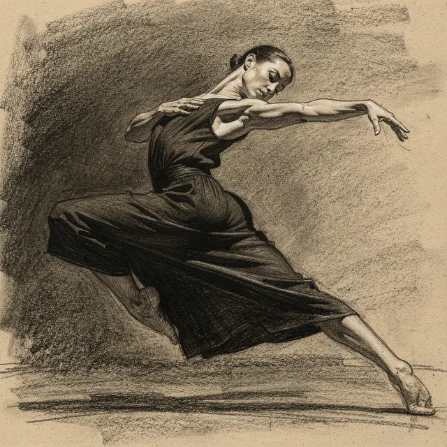 Charcoal sketch